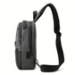Fashion Casual Lightweight Men's Chest Bag, Outdoor Travel Waterproof Shoulder Bag