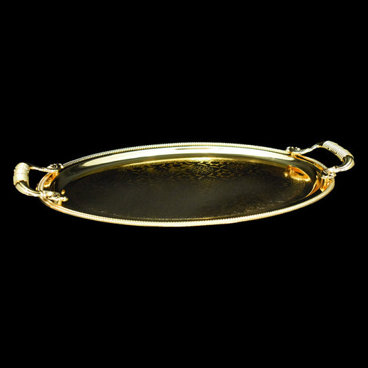 GOLDEN OVAL TRAY SMALL/3026