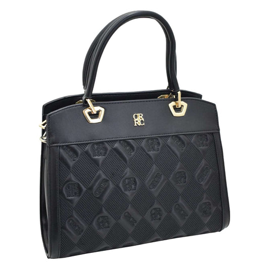 CANARLISA LADIES HANDBAG BLACK