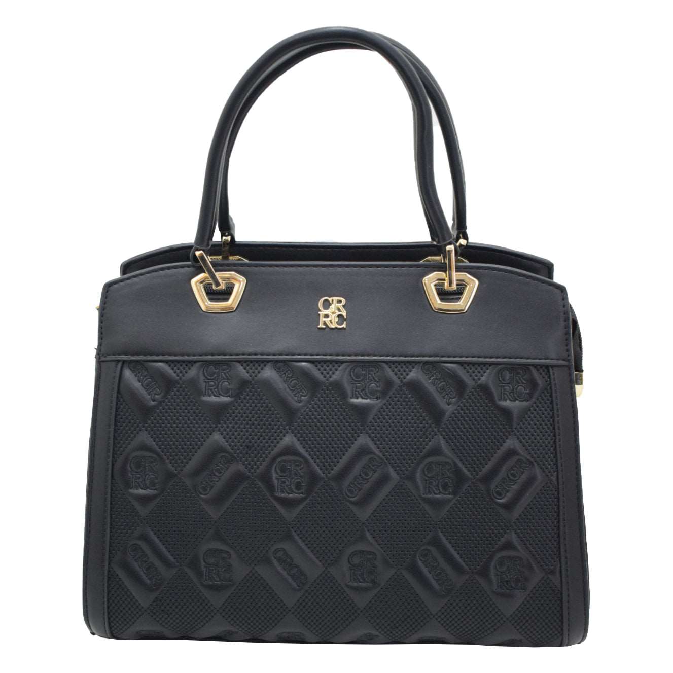 CANARLISA LADIES HANDBAG BLACK