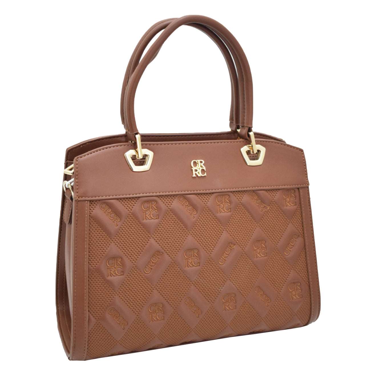 CANARLISA LADIES HANDBAG BROWN