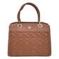 CANARLISA LADIES HANDBAG BROWN