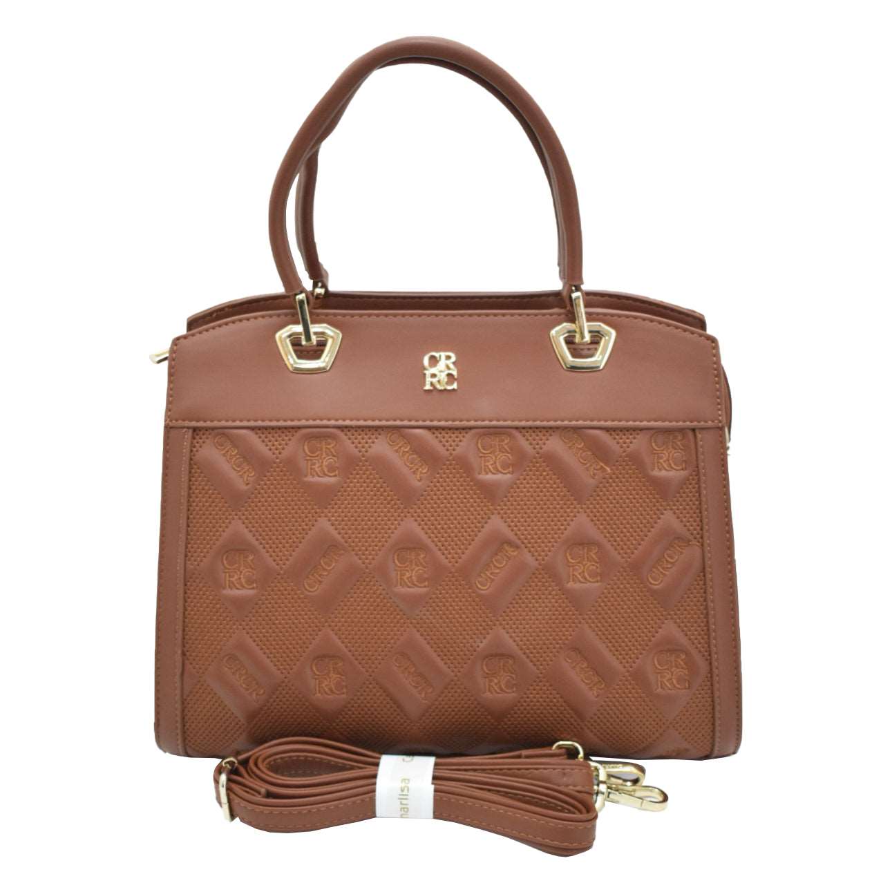 CANARLISA LADIES HANDBAG BROWN