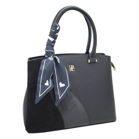 A.CRG-KP-8755-1 BLACK LADIES BAG