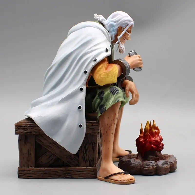 Silvers Rayleigh One Piece Model Statue Action Figure Figurine Toy