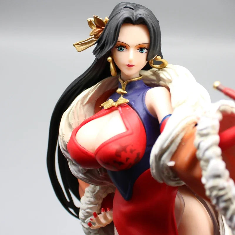 35cm One Piece Boa Hancock Sexy Girl Pvc Japanese Anime Action Figure Figurine Statue Adult Collectible
