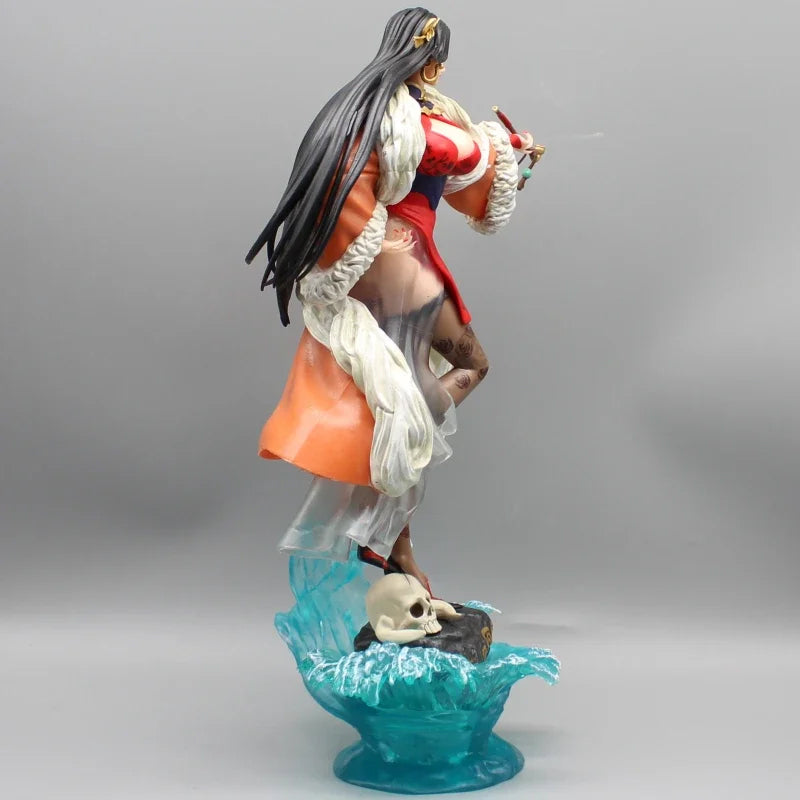 35cm One Piece Boa Hancock Sexy Girl Pvc Japanese Anime Action Figure Figurine Statue Adult Collectible