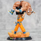 4.72 inches Q version anime figure PVC Boxed Statue toy Dragon Balls Goku Lifting Nappa action figures