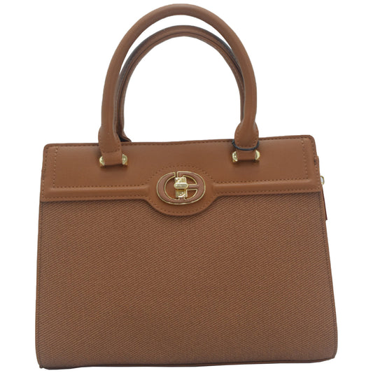 CANARLISA - LADIES HANDBAG -  BROWN A.CRG-ZH-6937