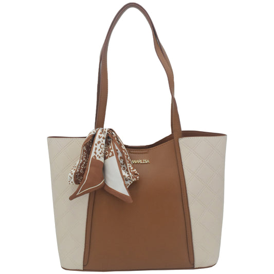 CANARLISA - LADIES HANDBAG -  BROWN I.CRG-HQ-2385