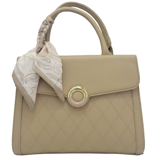 CANARLISA - LADIES HANDBAG -  KHAKI A.CRG-KP-8522