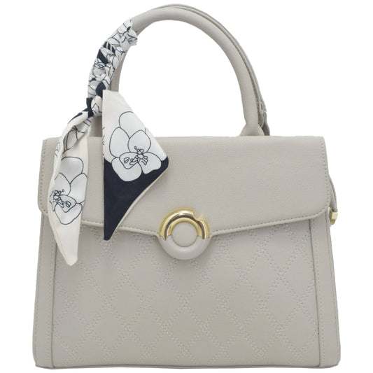 CANARLISA - LADIES HANDBAG -  BEIGE A.CRG-KP-8522