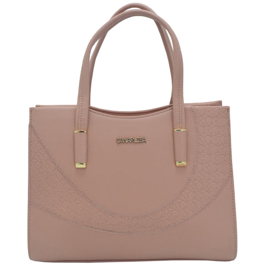 CANARLISA - LADIES HANDBAG -  PINK A.CRG-ST0050