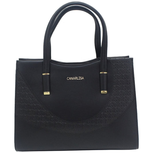 CANARLISA - LADIES HANDBAG -  BLACK A.CRG-ST0050