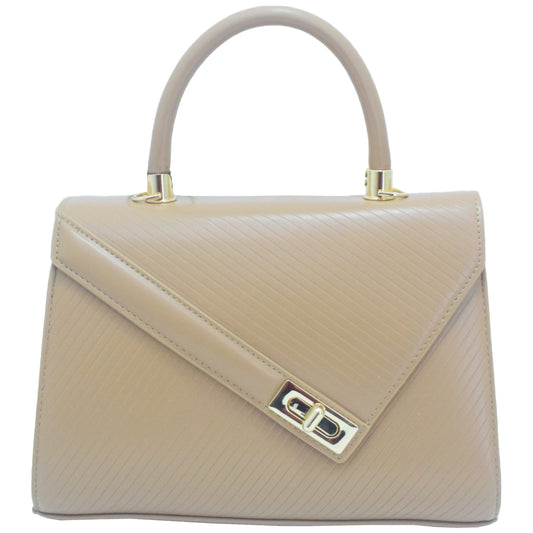 CANARLISA - LADIES HANDBAG -  KHAKI A.CRG-ST0048