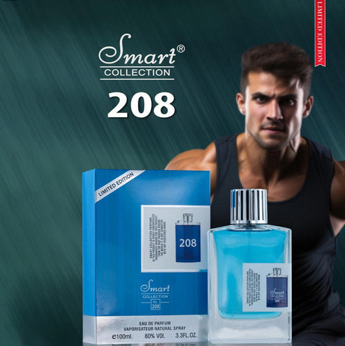 عطر رجالي رقم 208 من مجموعة سمارت كوليكشن 100 مل