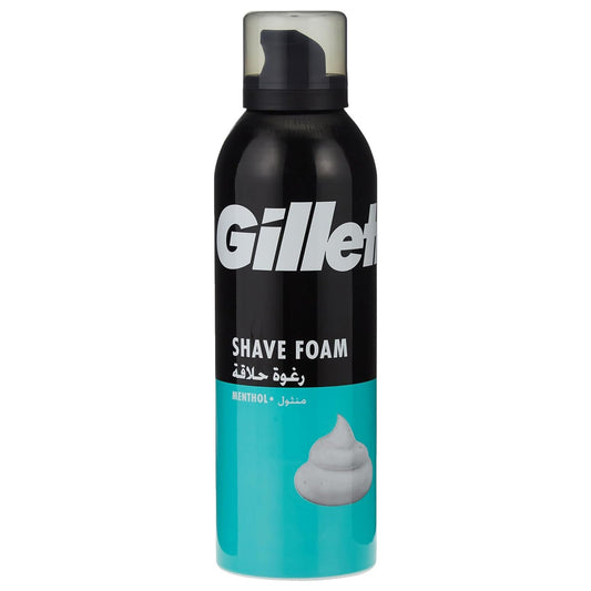 Gillette Classic Menthol Men's Shaving Foam 200ml