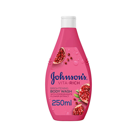 JOHNSONS B/WASH POMEGRANATE 250ML