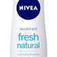 NIVEA B/SPRAY FRESH NATURAL 150ML