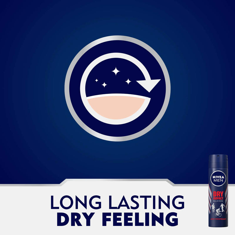 NIVEA D/SPRAY DRY IMPACT 150ML