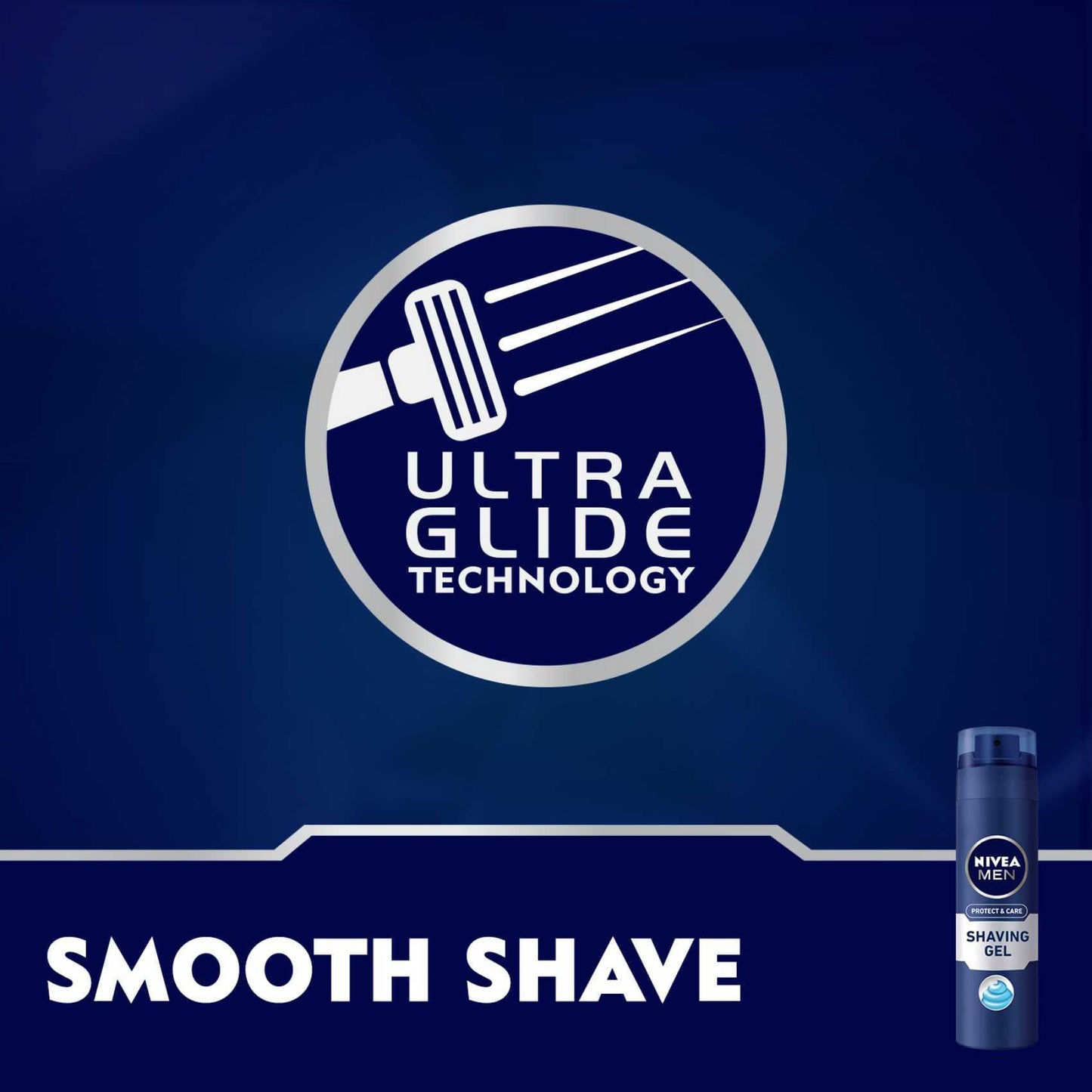 NIVEA MEN SHAVING GEL 200ML