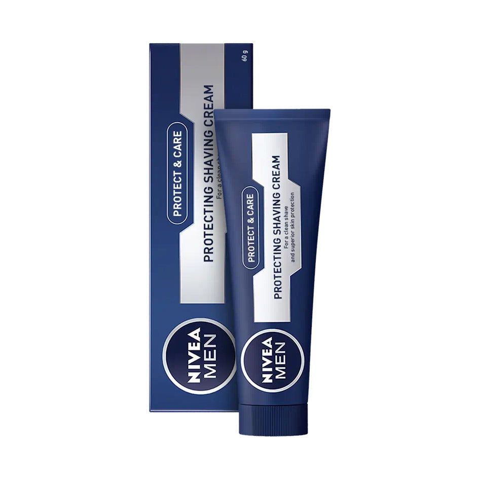 NIVEA MEN Shaving Cream, Protect & Care Aloe Vera, 60ml