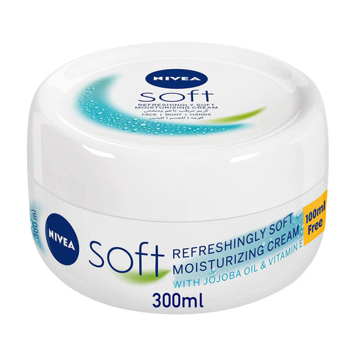 NIVEA Moisturising Cream, Soft Refreshing, 300ml