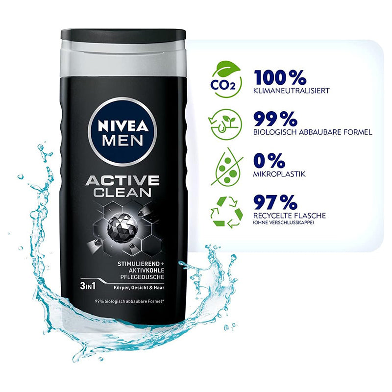 NIVEA S/GEL ACTIVE CLEAN 250ML
