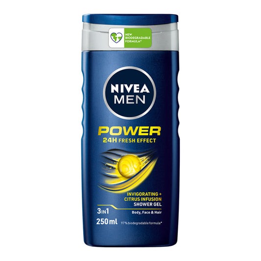 NIVEA Men Power Fresh Shower Gel 250 ML