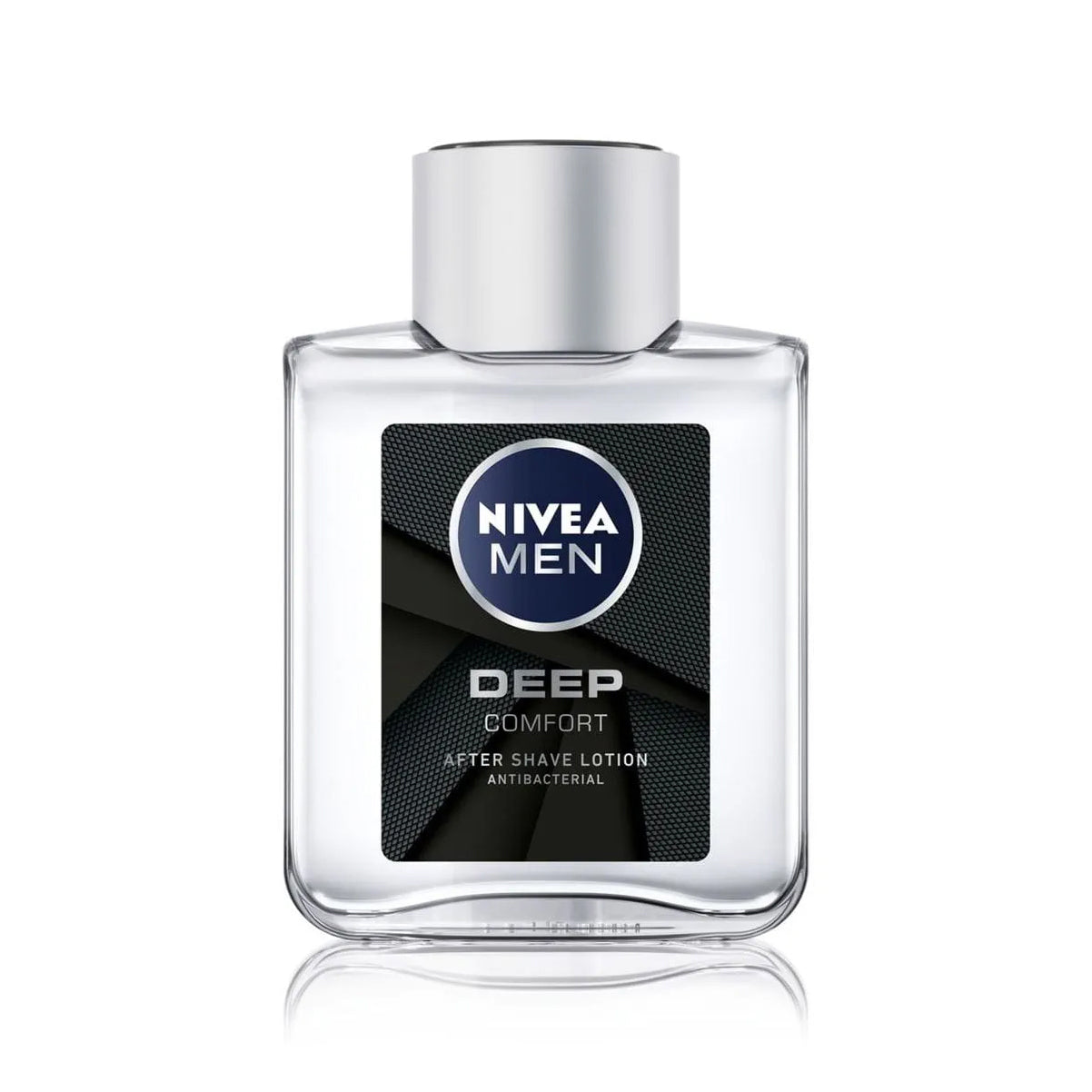 NIVEA MEN Deep After Shave Lotion With Anti-Bacterial Black Carbon And Woody Scent 100ml