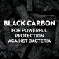 NIVEA MEN Shaving Foam, DEEP Smooth Shave Antibacterial Black Carbon, 200ml
