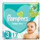 PAMPERS BABY DRY DIAPER S3 6-10KG 17PCS