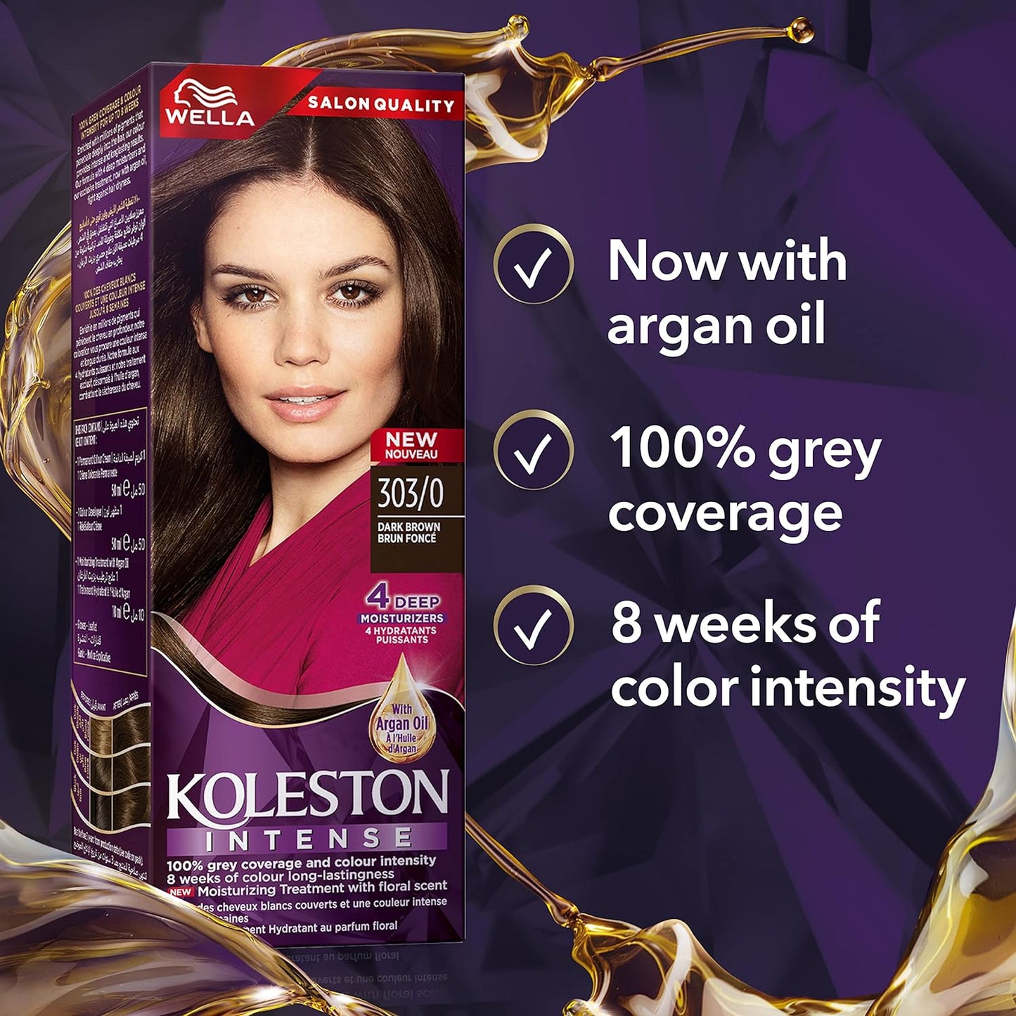 KOLESTON HAIR COLOUR 303/0