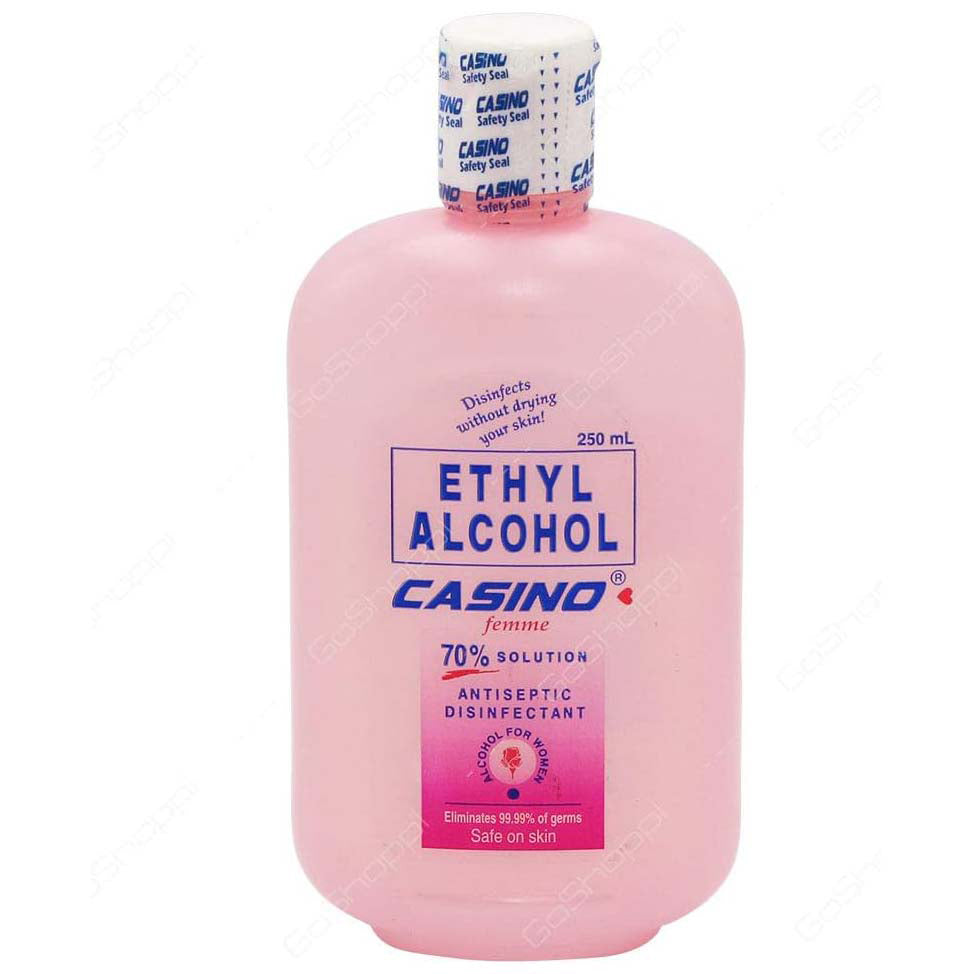 Casino Alcohol Ethyl Femme 70%, 250ml