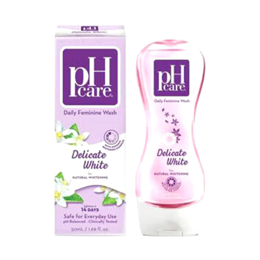 PH CARE DELICATE WHITE FEMININE WASH 50ML