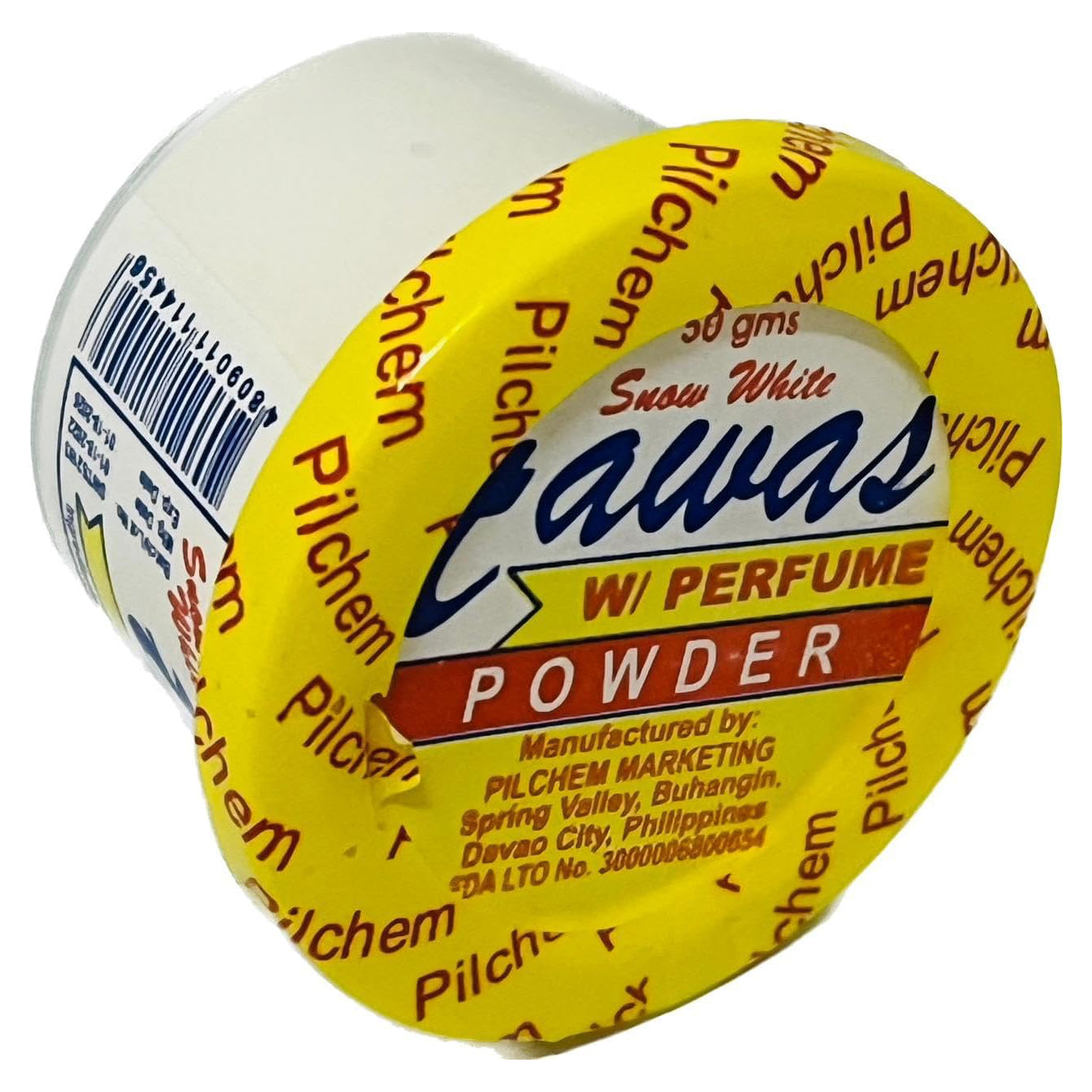 Snow White Tawas Powder (With Perfume) Yellow 50g