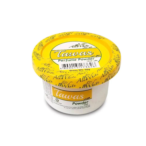 AllWhite Tawas Perfume Powder Yellow 50g