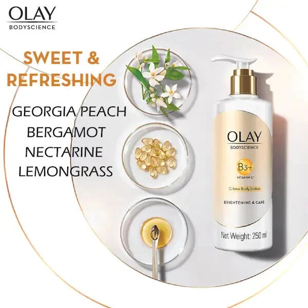Olay Bodyscience Brightening & Care Crème Body Lotion 250ml