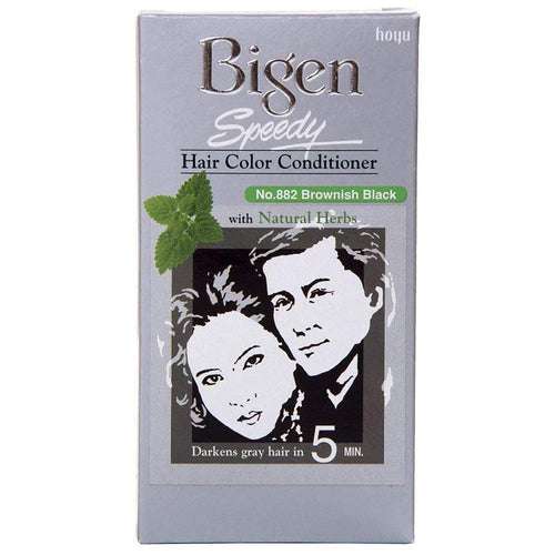 Bigen Speedy Hair Color Conditioner No.882 Brownish Black