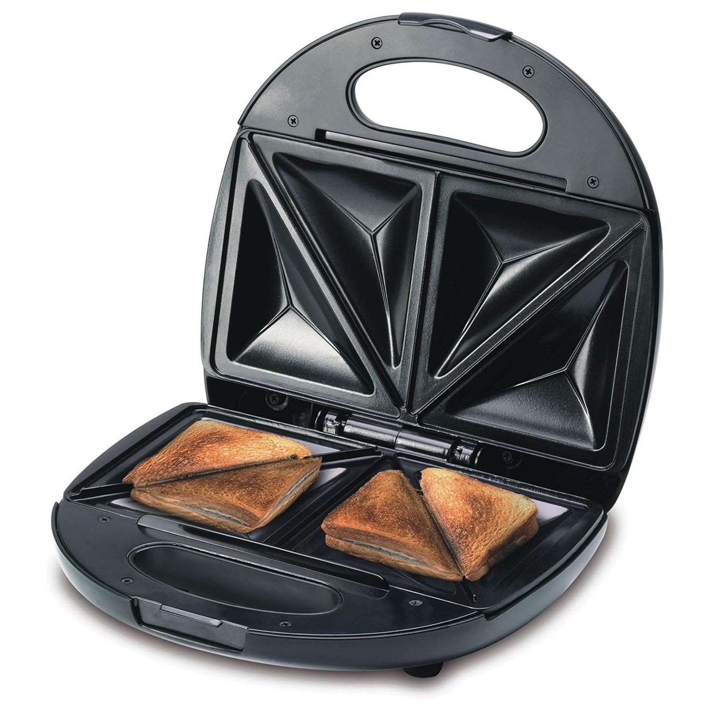 Black & Decker 750W 2 Slice Sandwich Maker, Black - Ts2000-B5."2 years warranty"