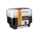 HOTPACK BLACK BASE CONTAINER 8+2