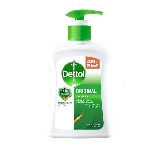 Dettol Original Anti-Bacterial Handwash 200ml