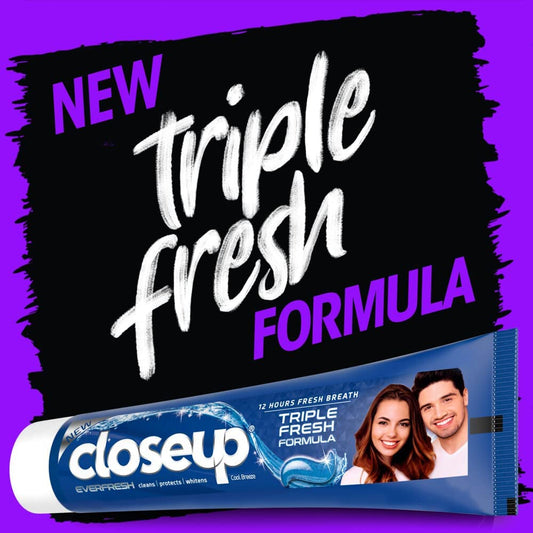 CLOSEUP TRIPLE FRESH 120ML