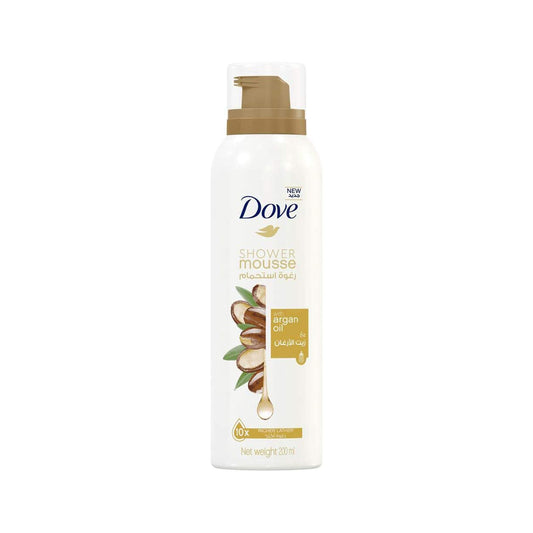 DOVE SHOWER MOUSSE ARGAN OIL 200ML