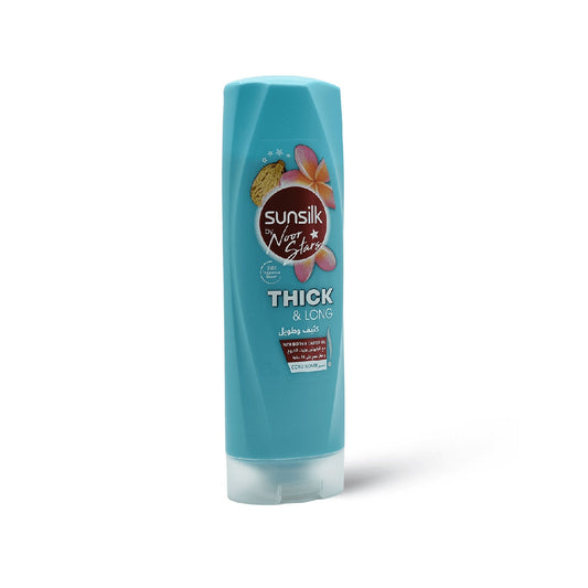 SUNSILK COND THICK & LONG 350ML