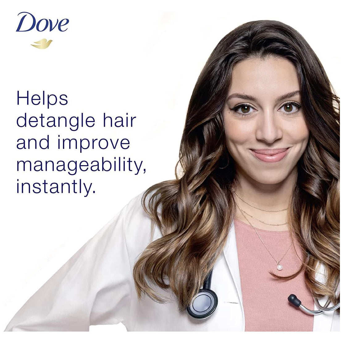 Dove Shampoo for frizzy and Dry Hair, Nourishing Oil Care, for up to 100 percent Smoother Hair 350ml