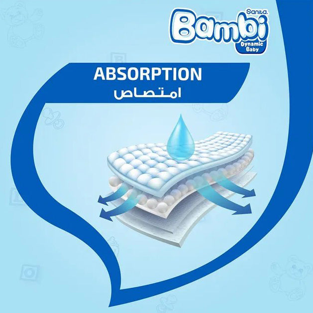 SANITA BAMBI DIAPER 10-18KG