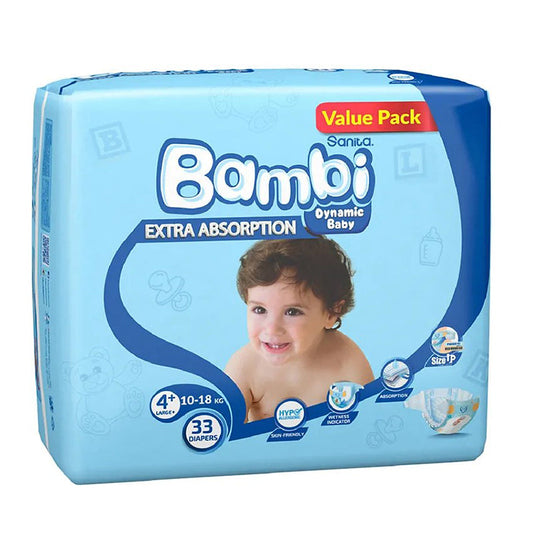 BAMBI EXTRA ABSORPTION LARGE+ 33PCS
