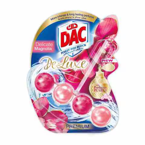 DAC TOILET RIM BLOCK DELICATE MAGNOLIA 50GM