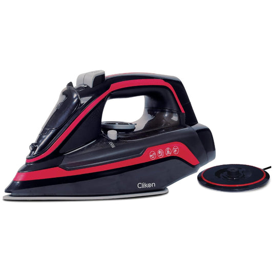 CLICK-ON CORDLESS STEAM IRON